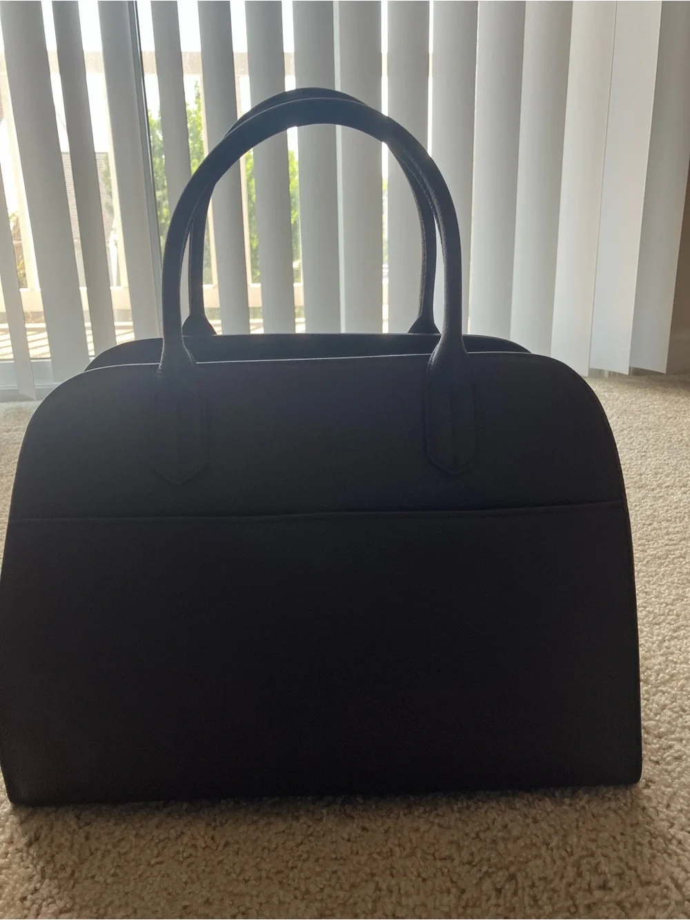 NWOT Quince Hudson Satchel in Espresso Brown